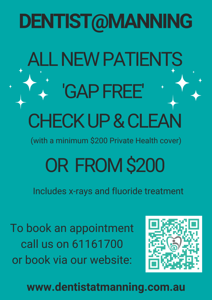 all new patients 'gap free' check& clean or $200 (2)